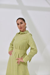 RAL 05  breeze green dress